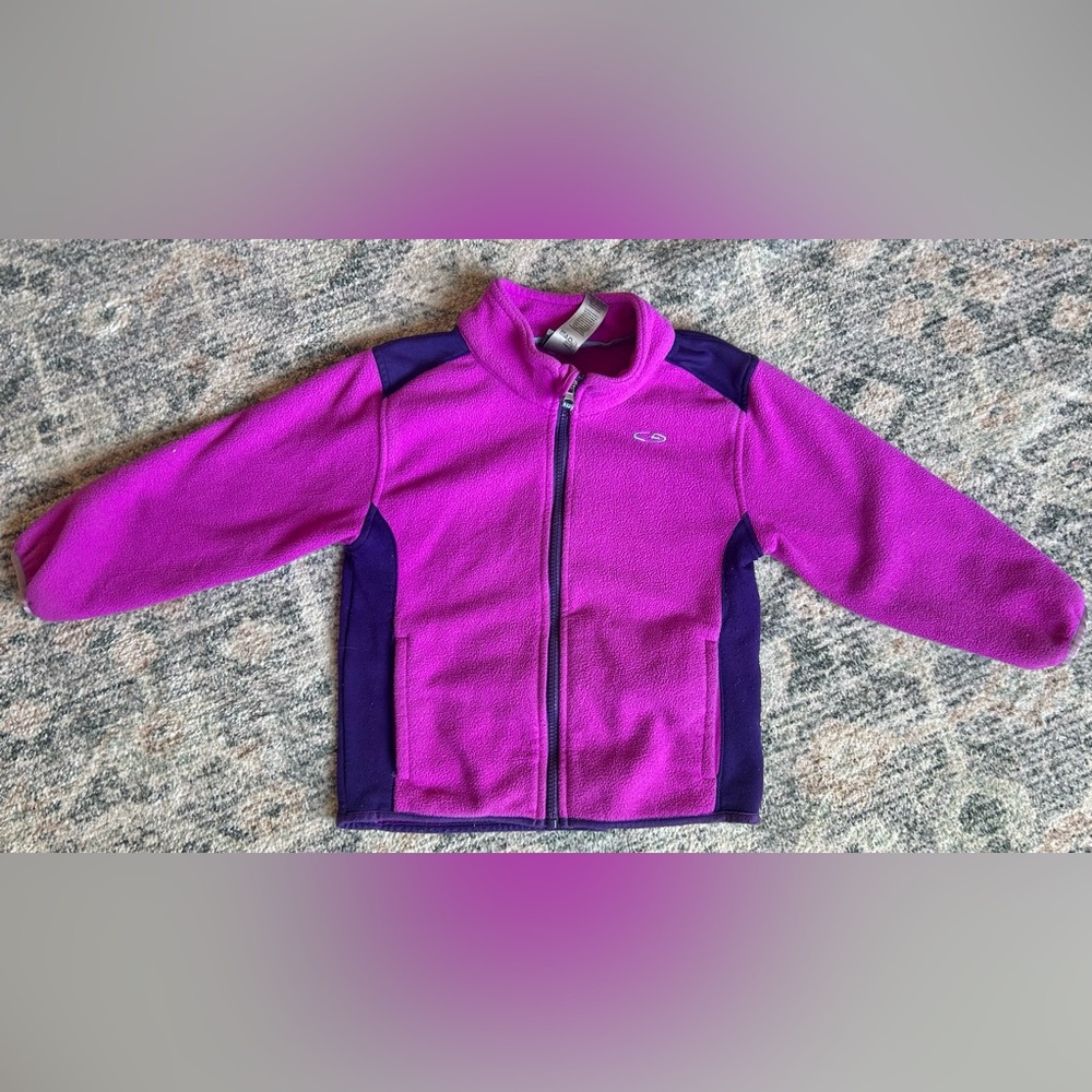 C9 Girls Purple Fleece Jacket Size 5T
